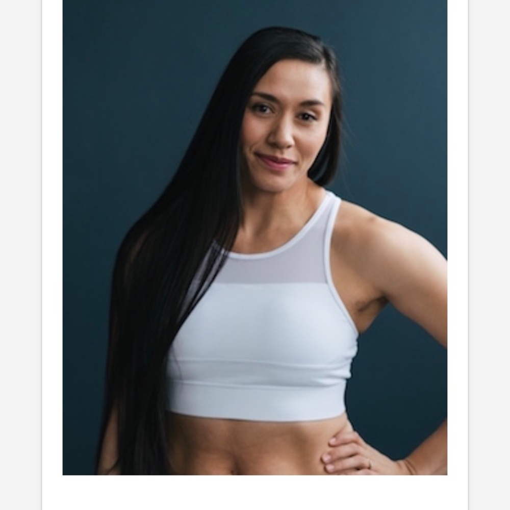 Zyia Active White All Star Bra